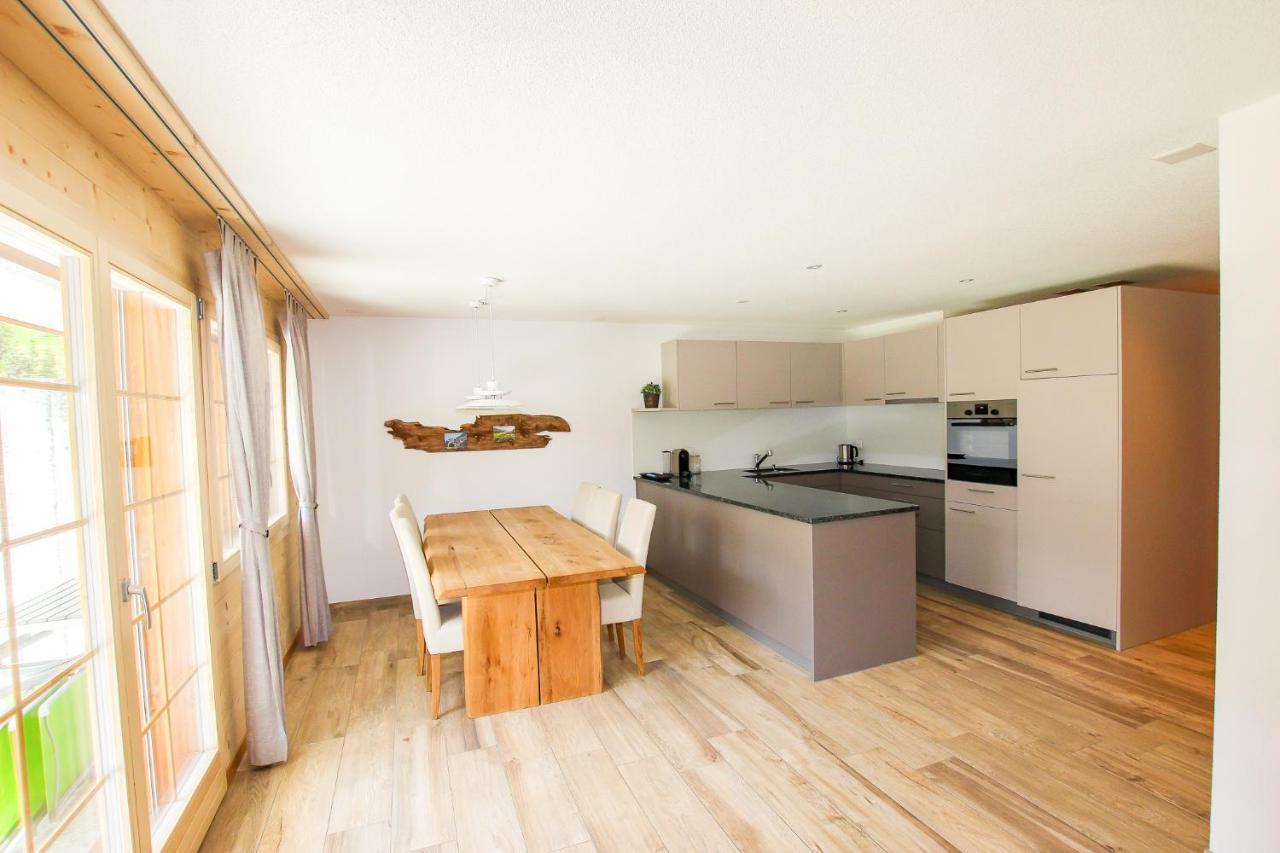 Ferienwohnung Bartschi เลงค์ ภายนอก รูปภาพ