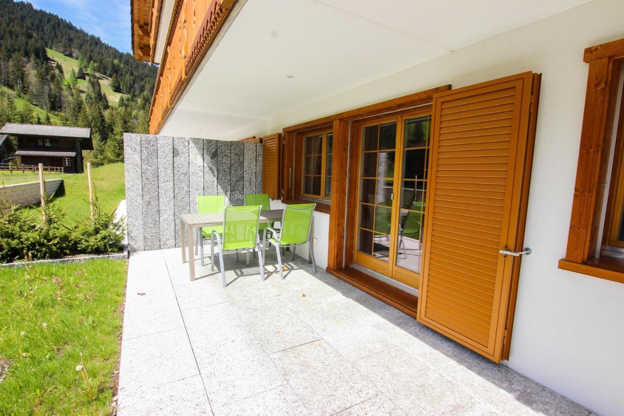 Ferienwohnung Bartschi เลงค์ ภายนอก รูปภาพ