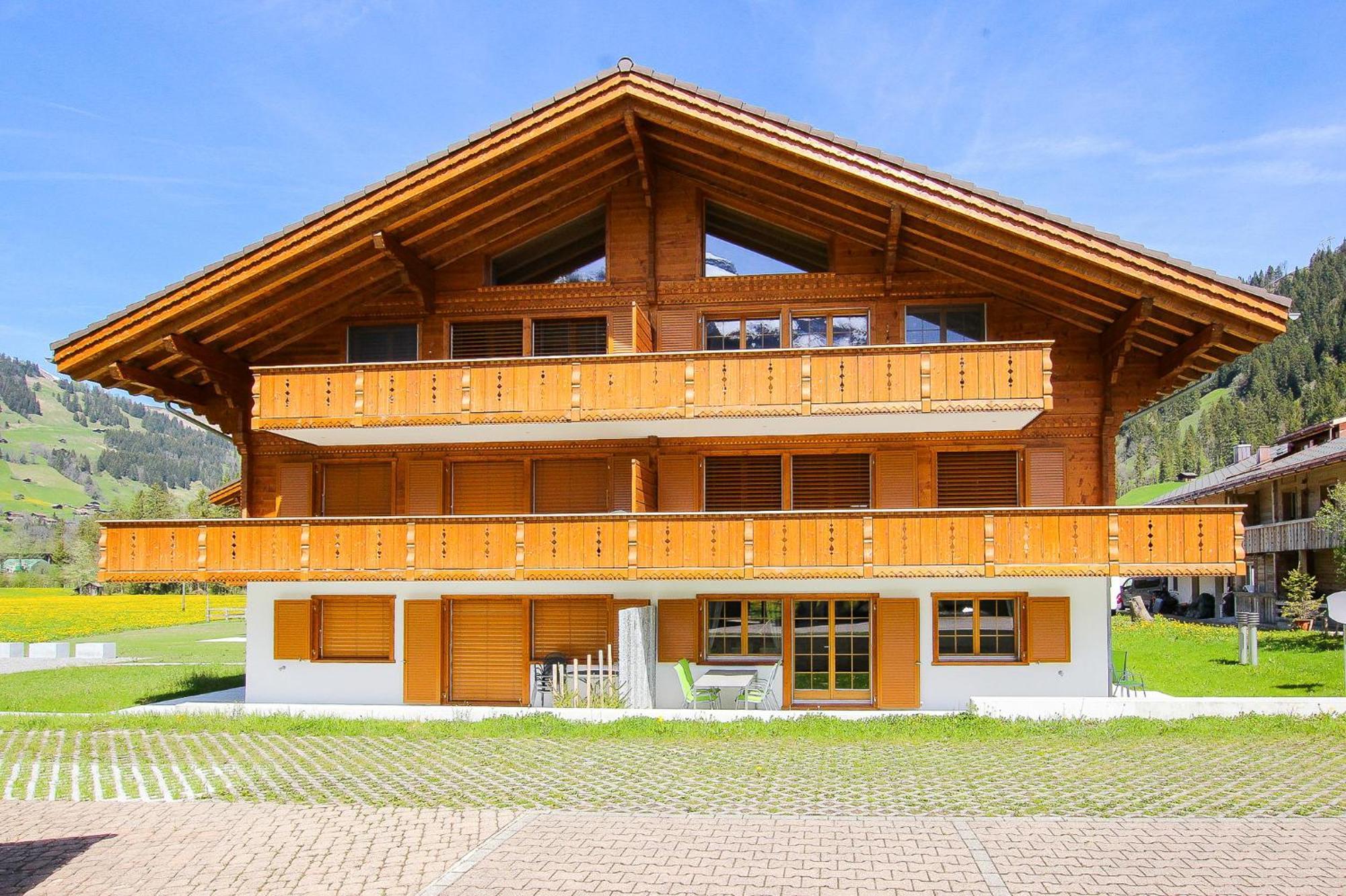 Ferienwohnung Bartschi เลงค์ ภายนอก รูปภาพ